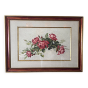 Pair of gouaches Flower Bouquets