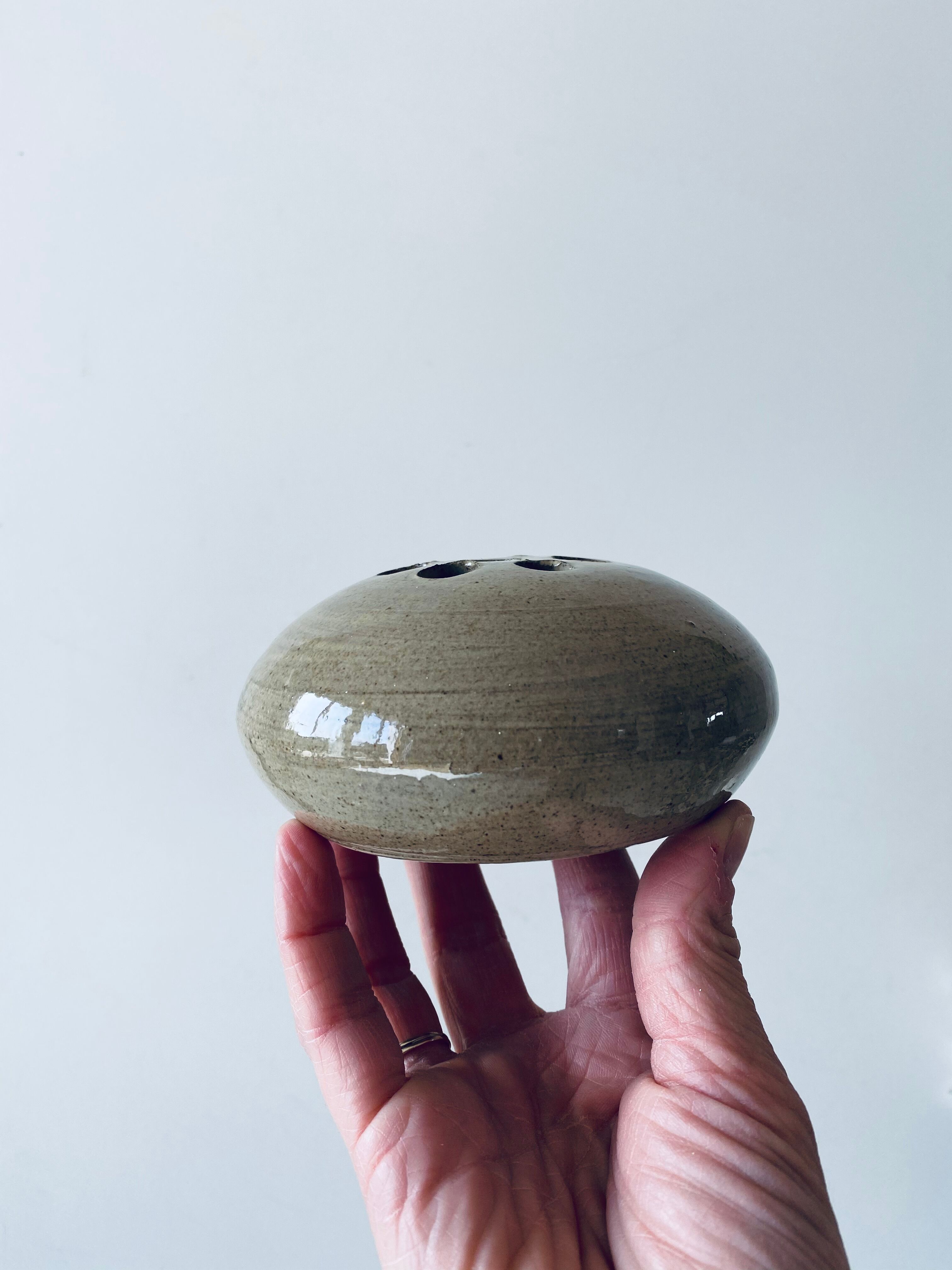 Vase stings flowers lens shape