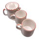 Lot 3 pieces: tisaniere lemon squeezer + 2 mug