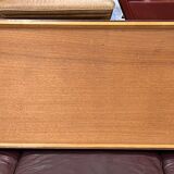 Table basse danoise longue en palissandre.
