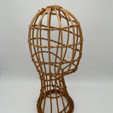 Head to hat old rattan hat maker