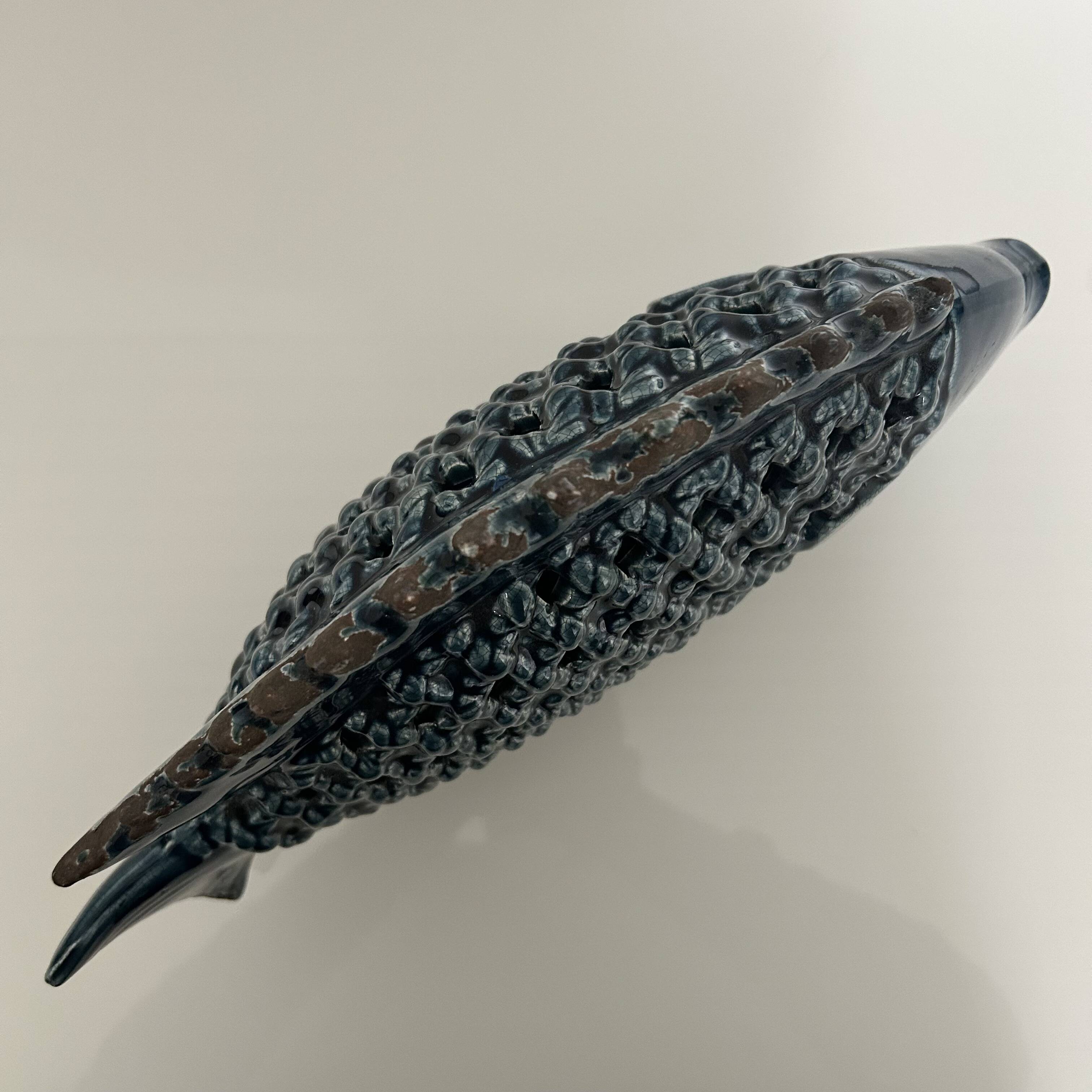 Woven ceramic fish