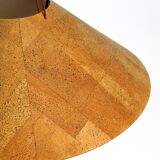 1970s cork ceiling lamp by M-Design | by Willhelm Zanoth and Ingo Maurer