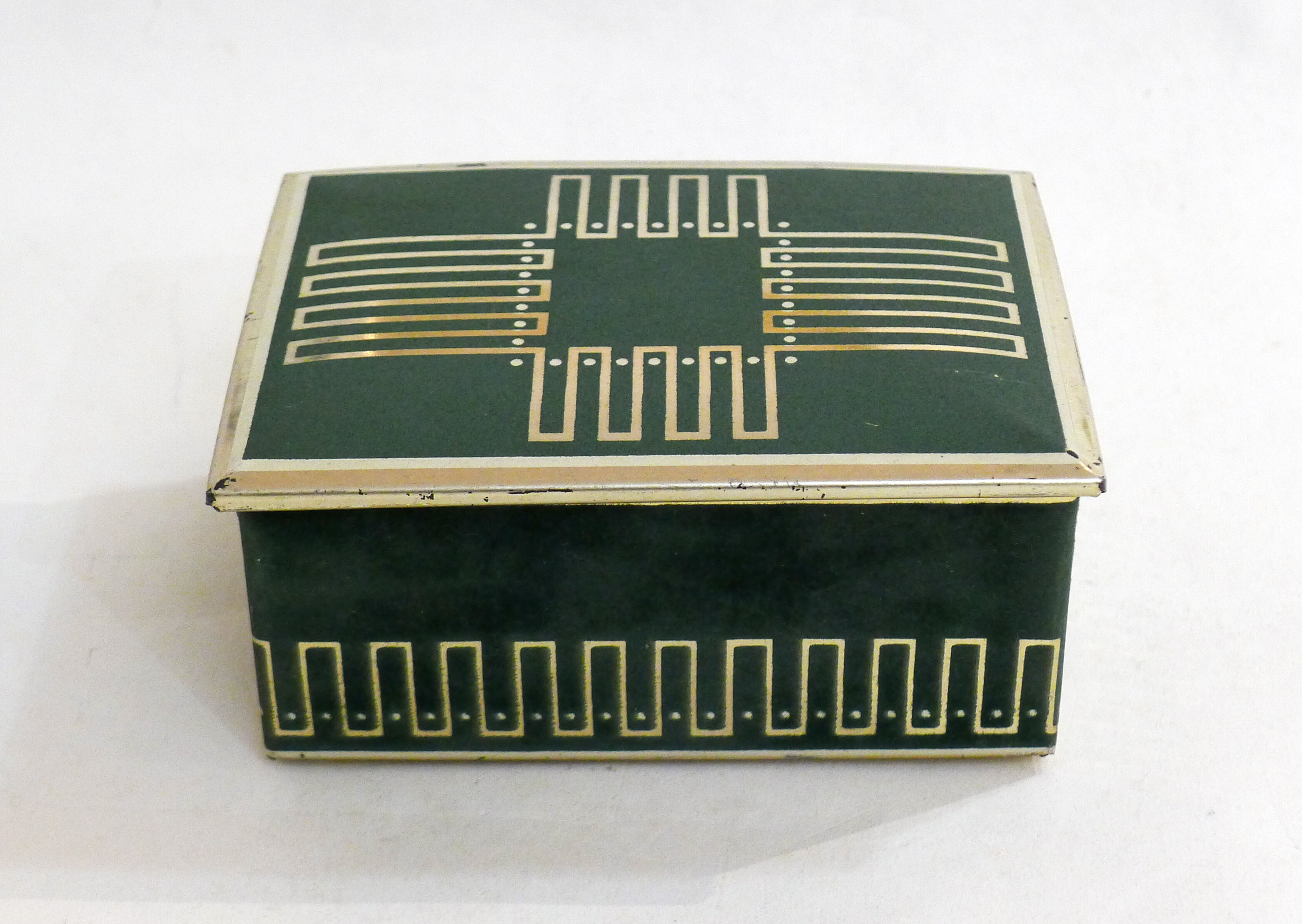 Graphic art deco box