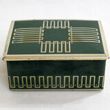 Graphic art deco box
