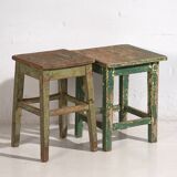 Antique side tables (c.1920). Set of 2 pieces no. 7