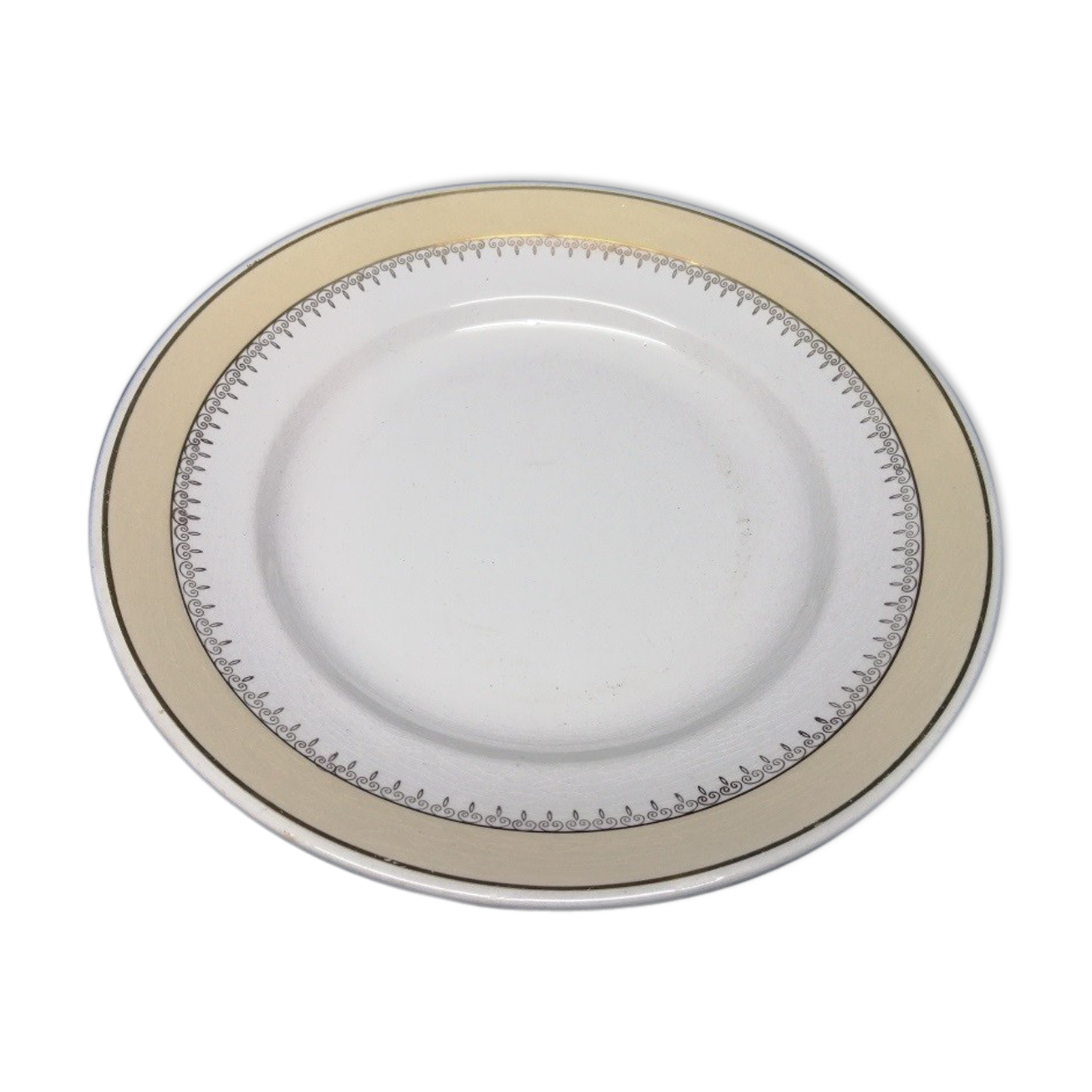 Lunéville Gaité Cream Golden Ancient Porcelain