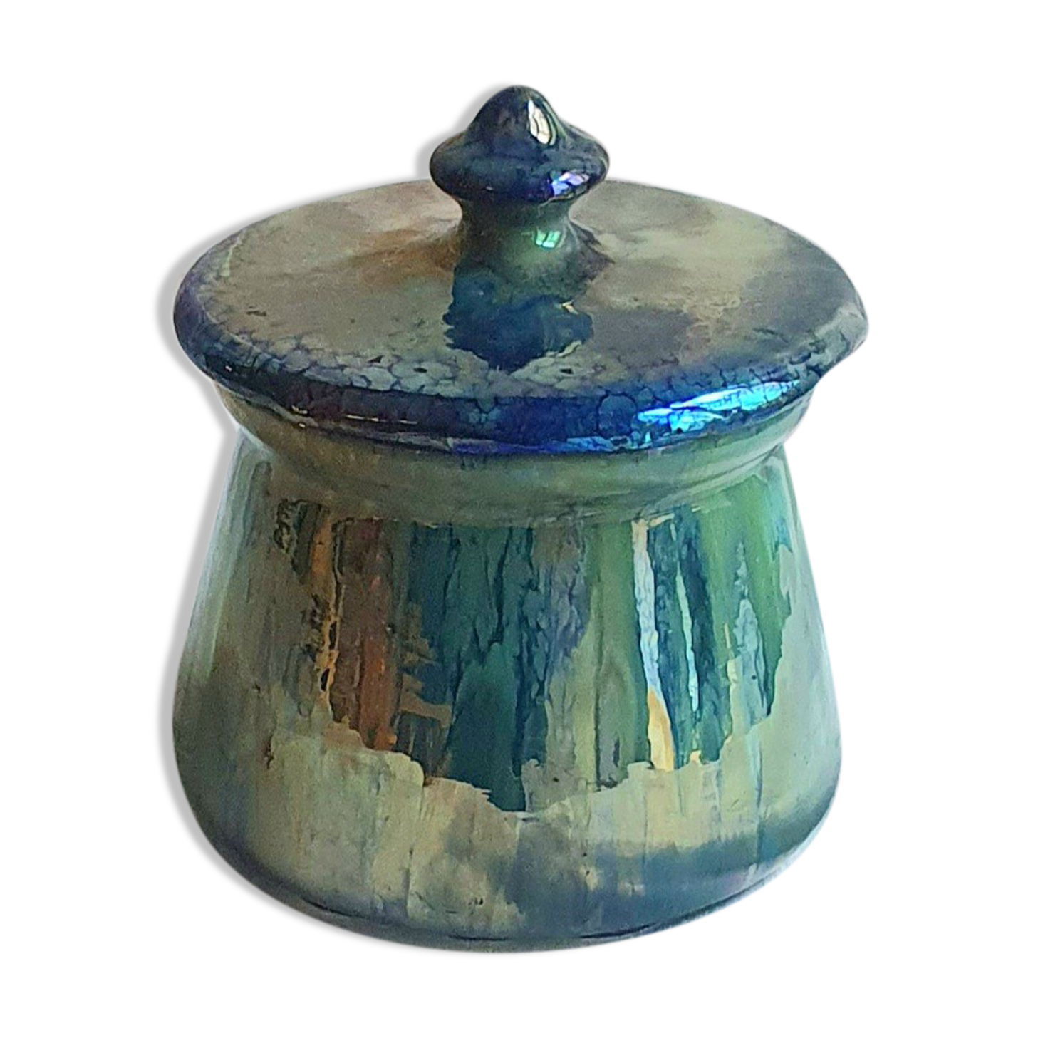 Enamelled ceramic pot Alphonse Cytère Unifrance
