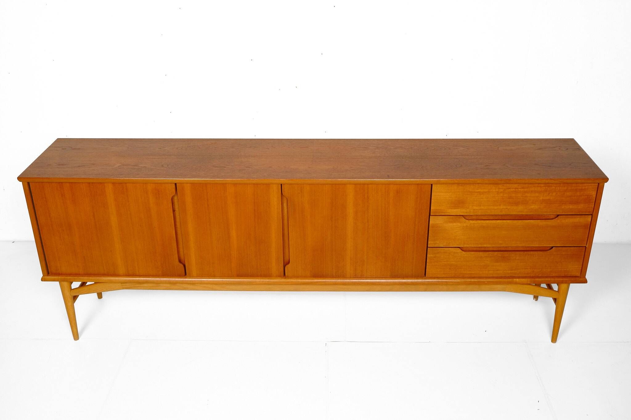 Enfilade en teck, Fredericia, by Borge Mogensen, build ca 1970