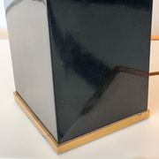 Large designer lamp to table of the 70s