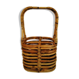 Rattan bottles holder