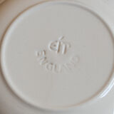 6 English flat plates Eit Ltd England vintage