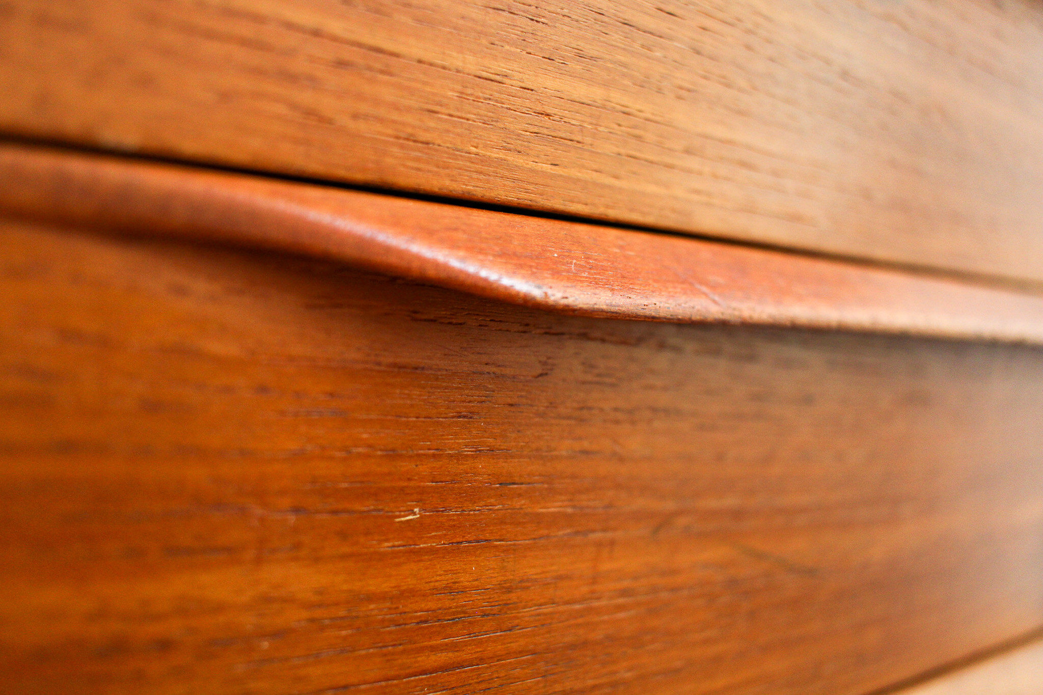 A vintage Danish mid-century bedside table attributed to Kai Kristiansen