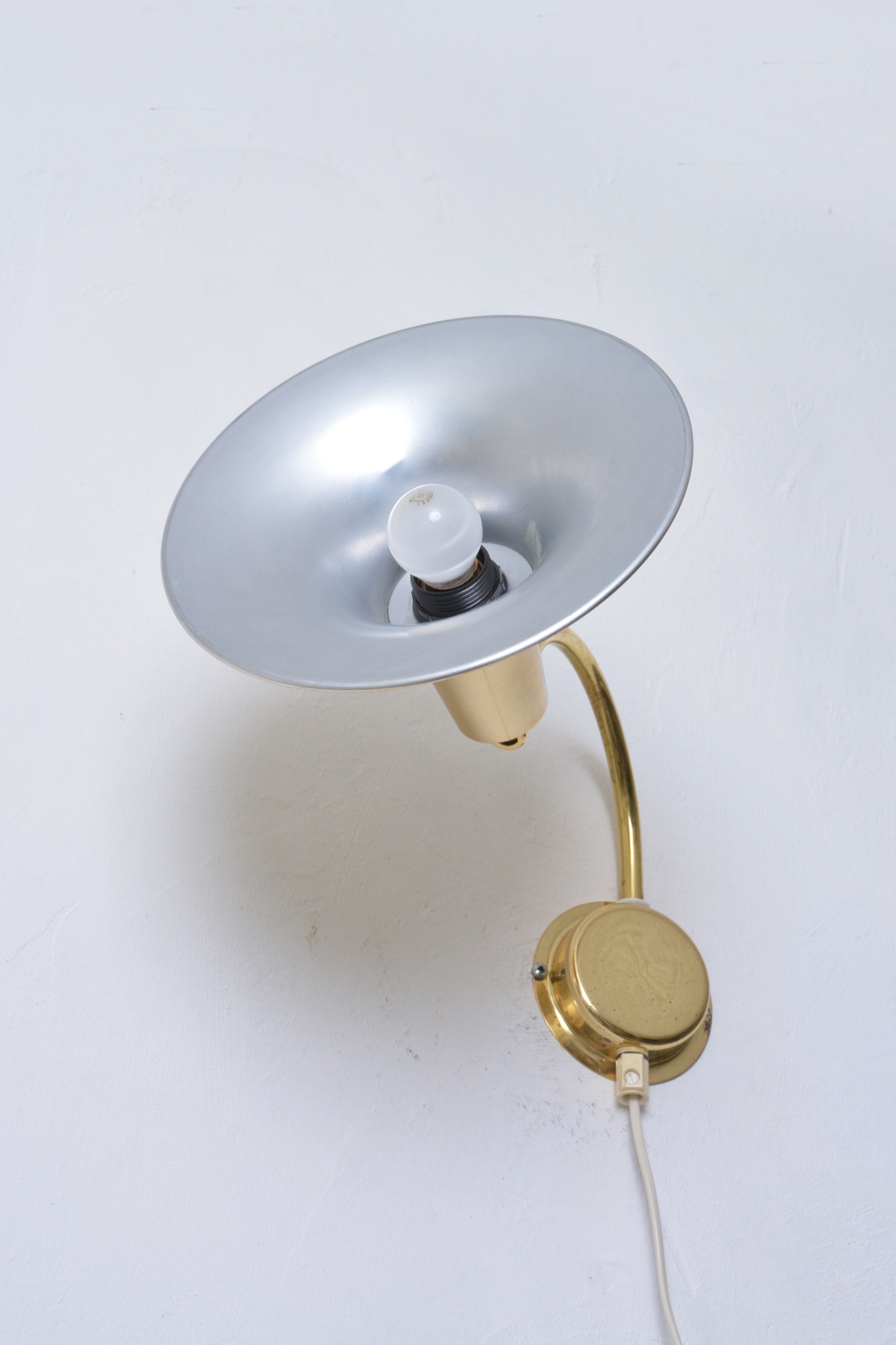 Pair of wall lamps, Börje Claes, 70s Sweden