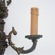 Pair of wall lamps, France, around 1890.