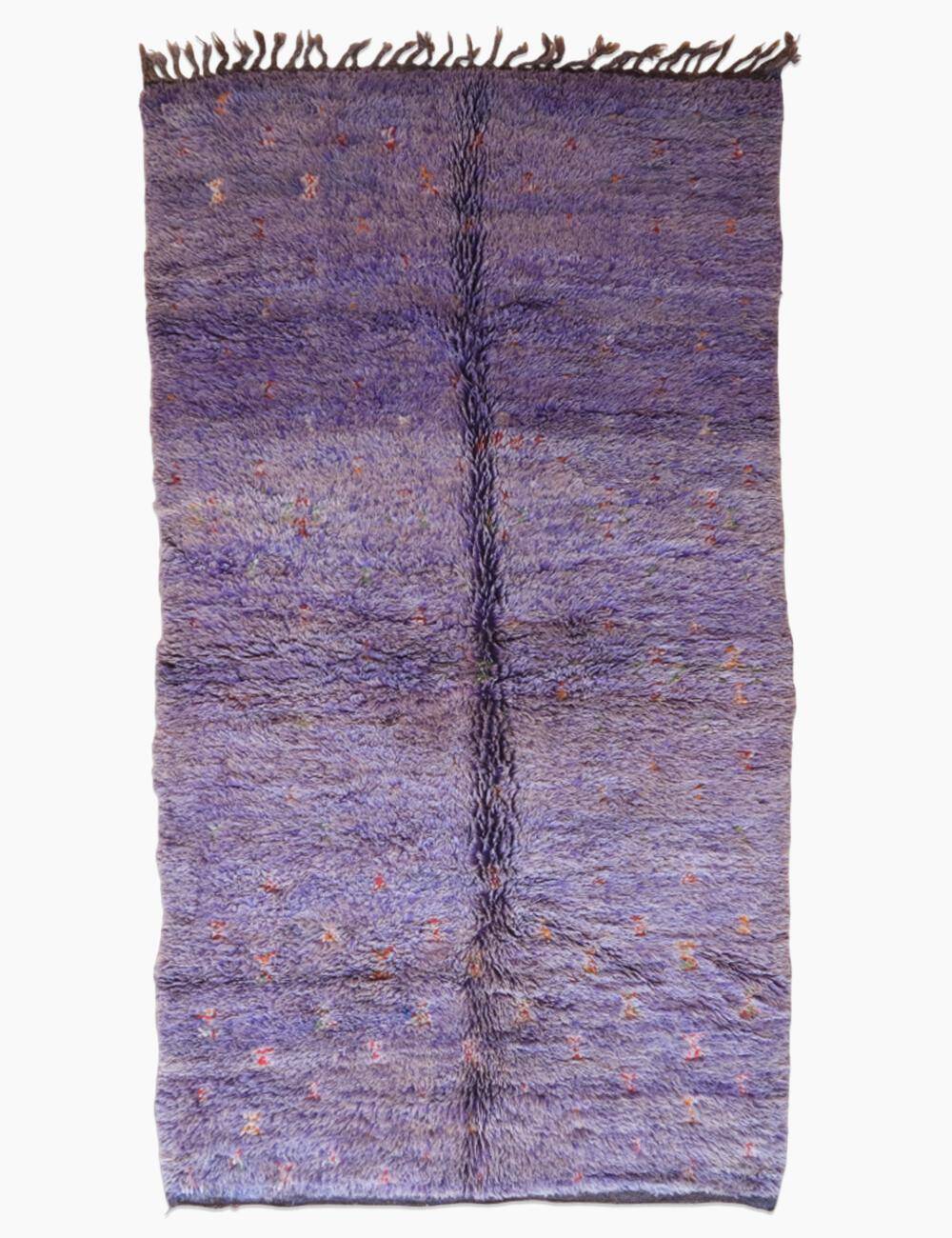Vintage Berber Lavender Rug - 280 x 152 cm