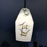 hanging lamp colorful Zen patterns 60