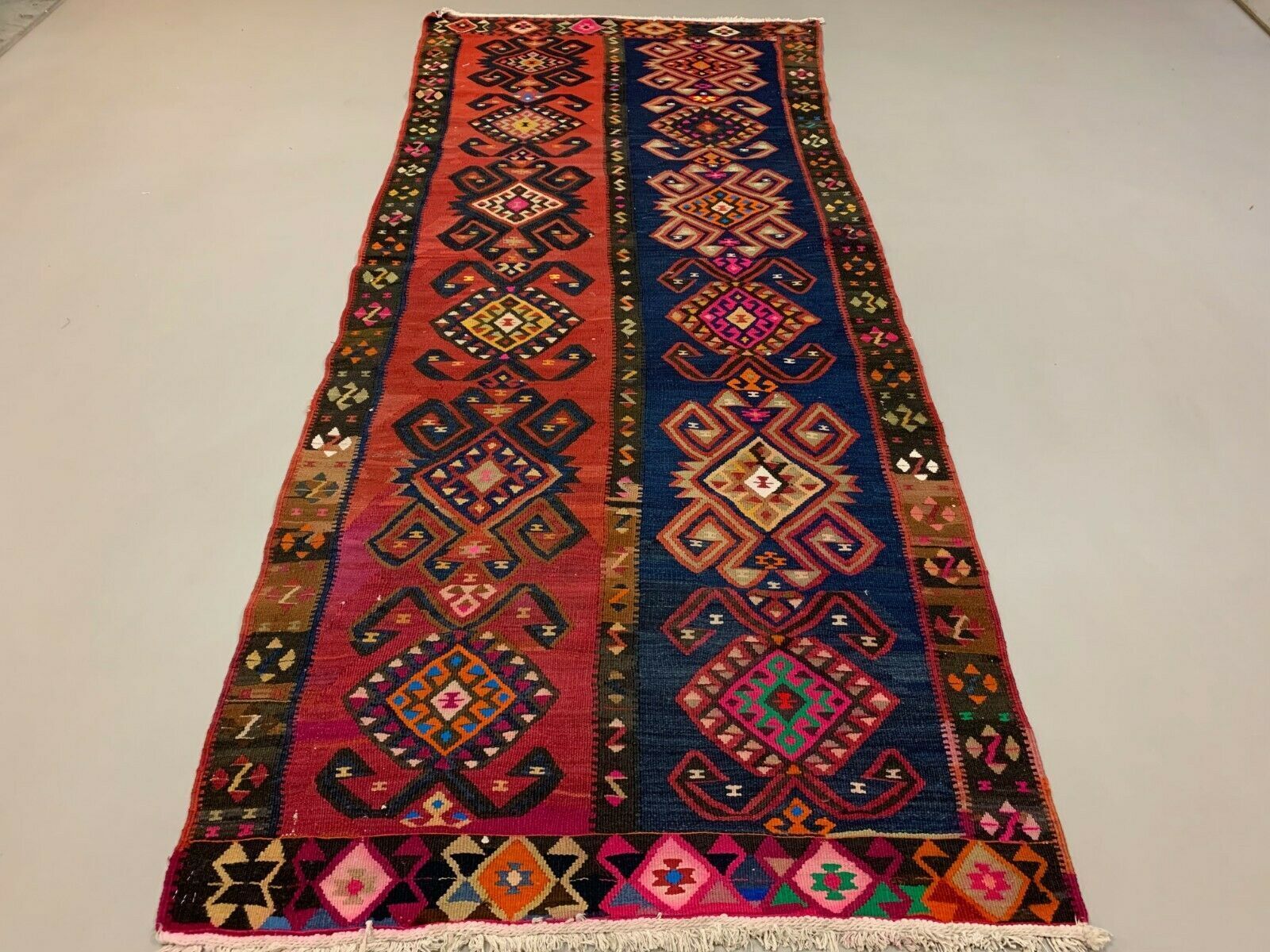 Turkish kilim 264x110 cm wool