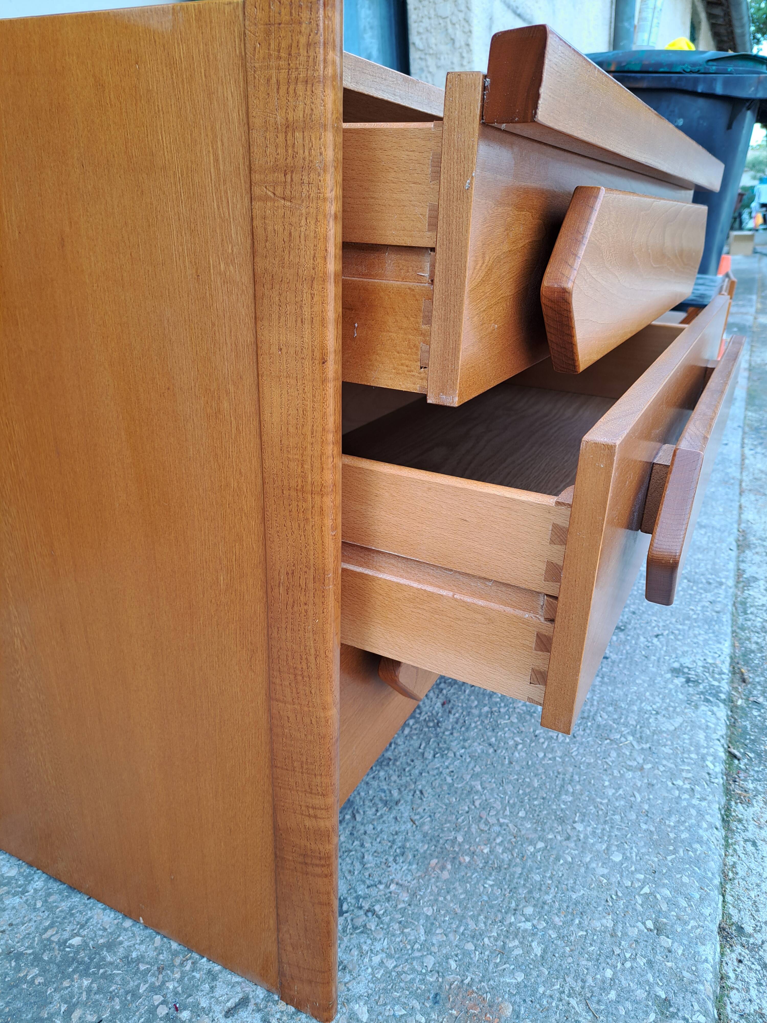 Commode vintage en orme Maison Regain