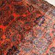 Handmade antique Persian Sarouk rug 4' x 6.4' (122cm x 195cm) 1920s - 1B790
