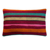 Vintage turkish handmade cushion cover , 30 x 50 cm