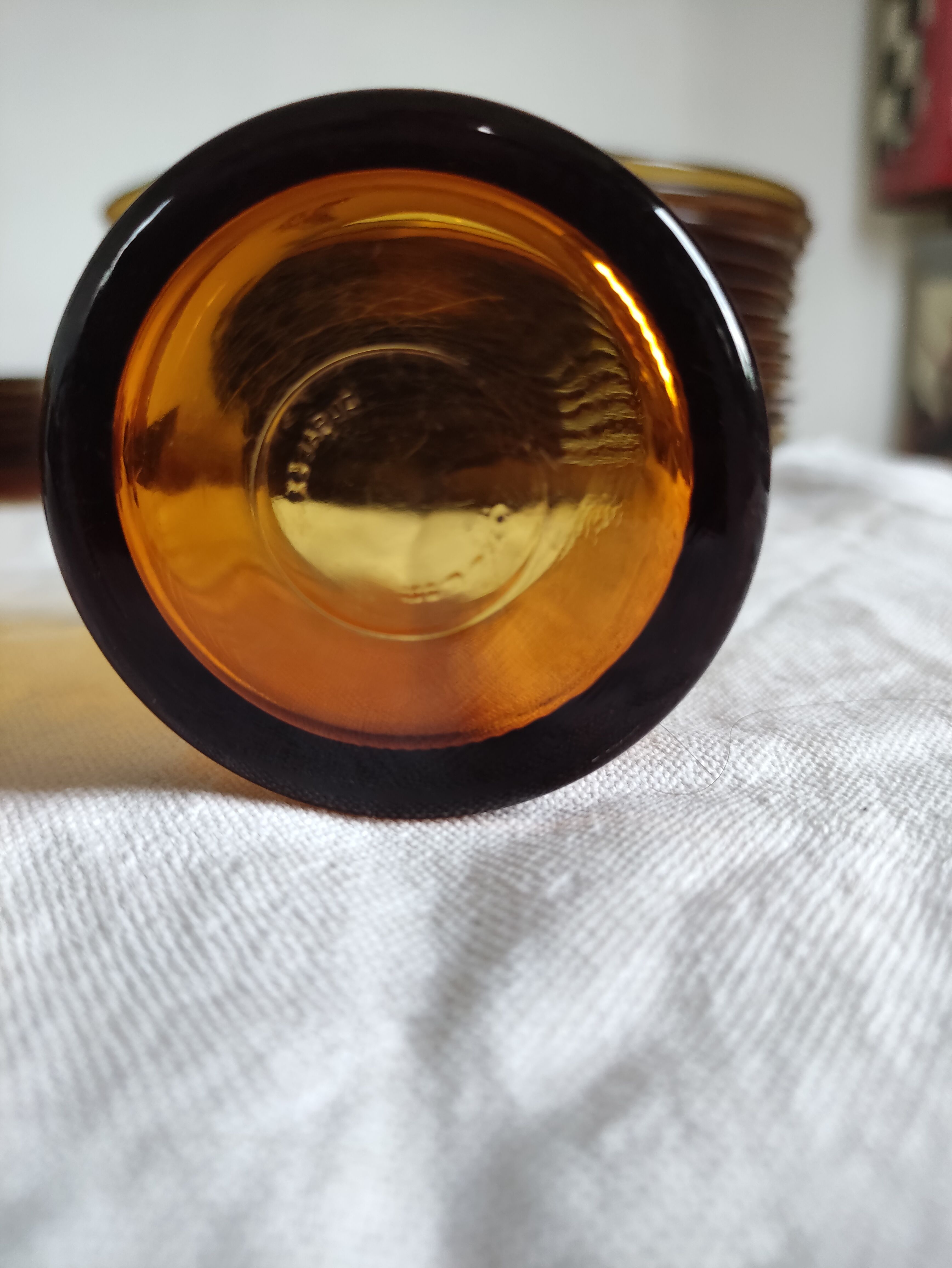 Service duralex france flat plates, hollow, glass