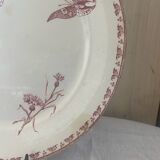 Carmen model flat plate stamped Sarreguemines