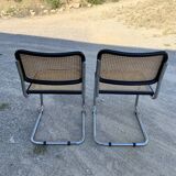 Pair of Cesca chairs, Marcel Breuer