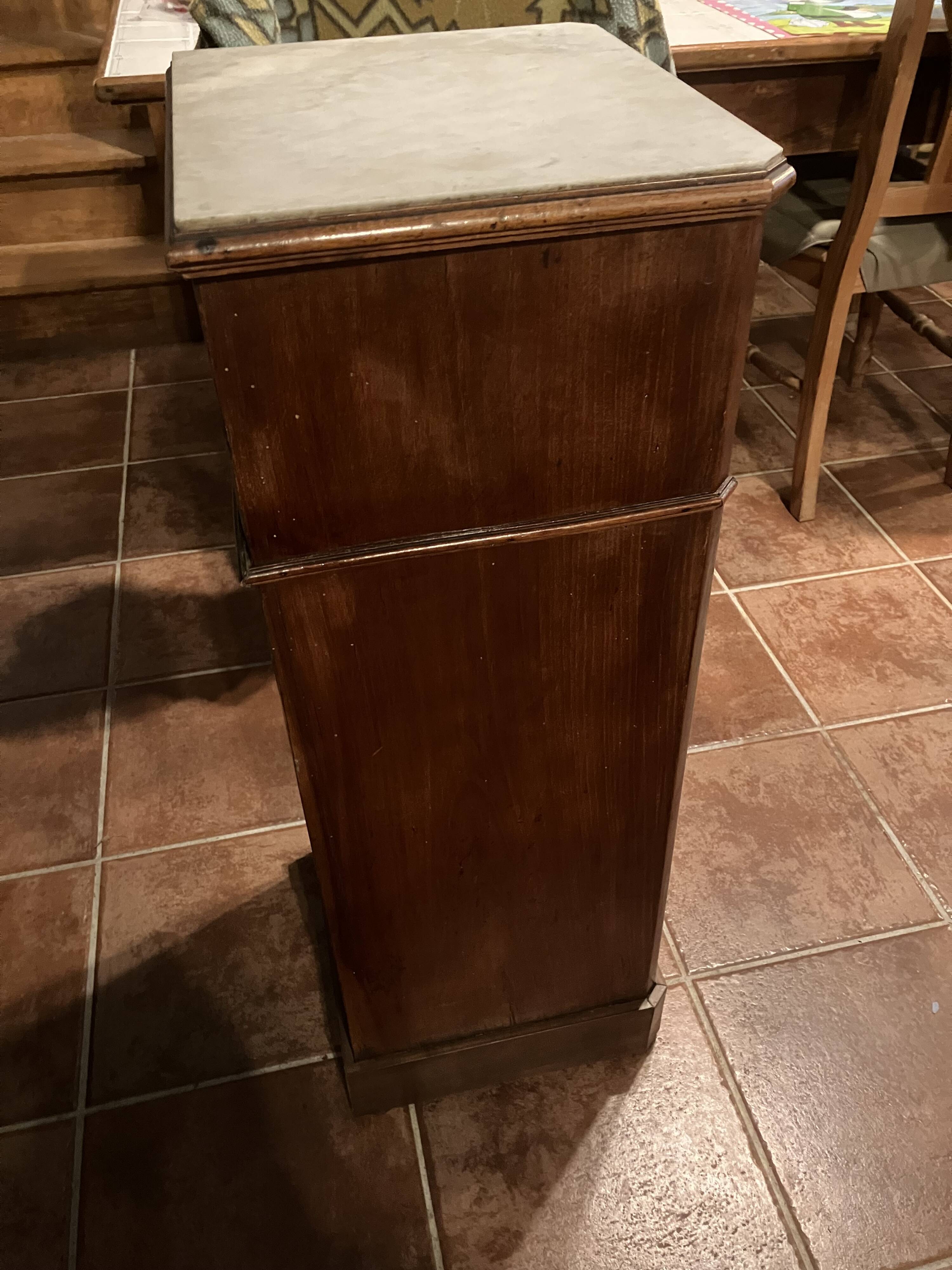 Nightstand, antique workshop furniture