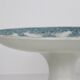 Old ceramic compote bowl, Prima de Saint Amand model, French manufacture, late 19th century