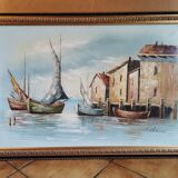 Tableau cadre en bois