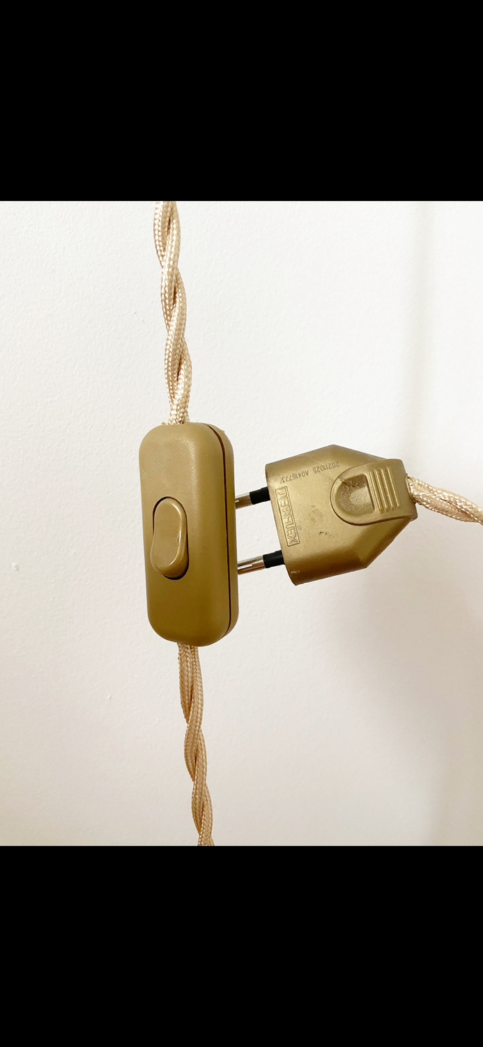 Opaline pendant lamp