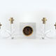 candlestick set & clock Dorothy C. Thorpe