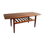Scandinavian coffee table 60's model "GJ106" by Grete Jalk for Poul Jeppesen