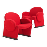 Funky red chairs from the 1970