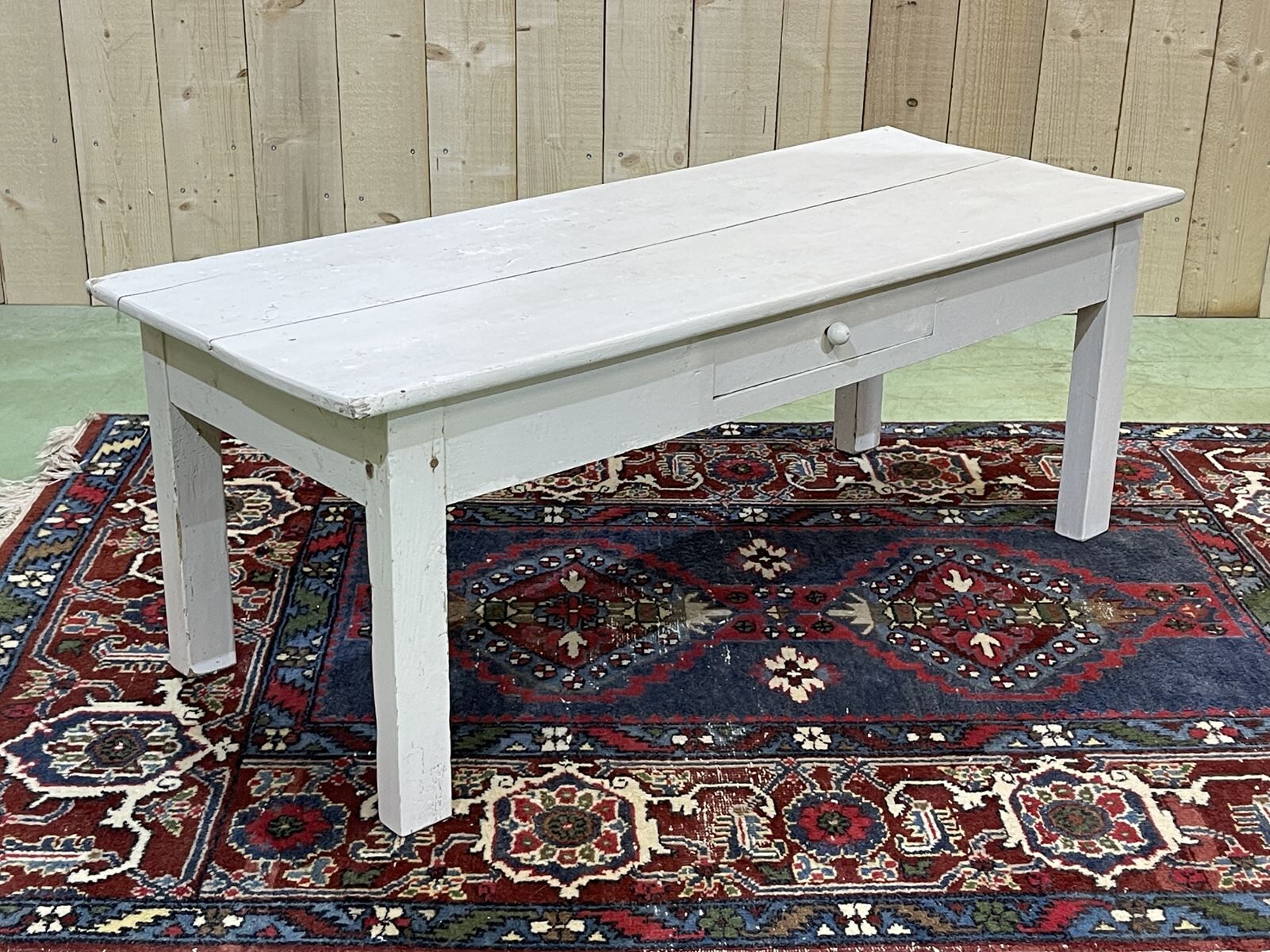 Fir coffee table - early twentieth century