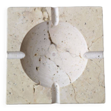 Italian travertine ashtray - 1960s/1970s