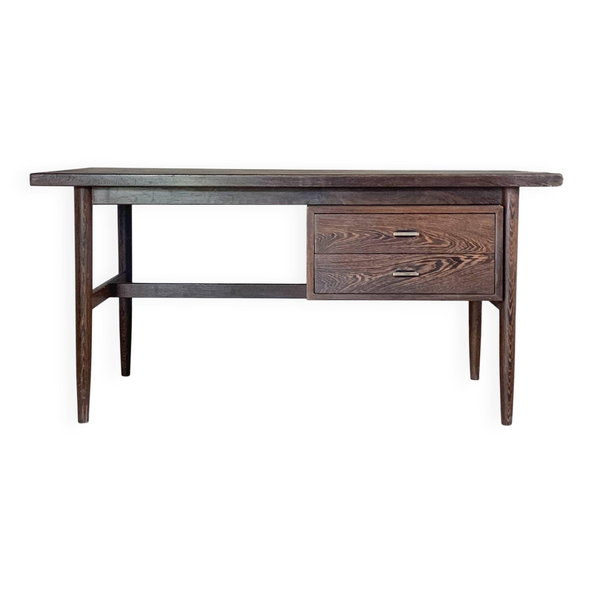 Bureau ministre en wengé vintage