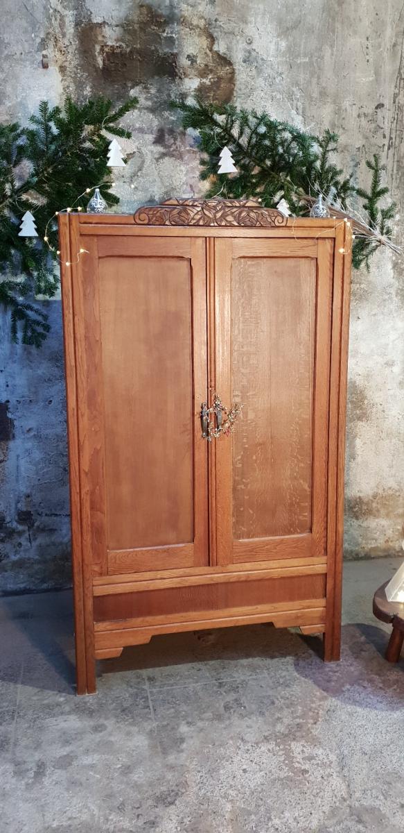 Old art-deco wardrobe