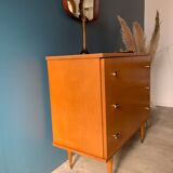 Vintage dresser with tapered feet