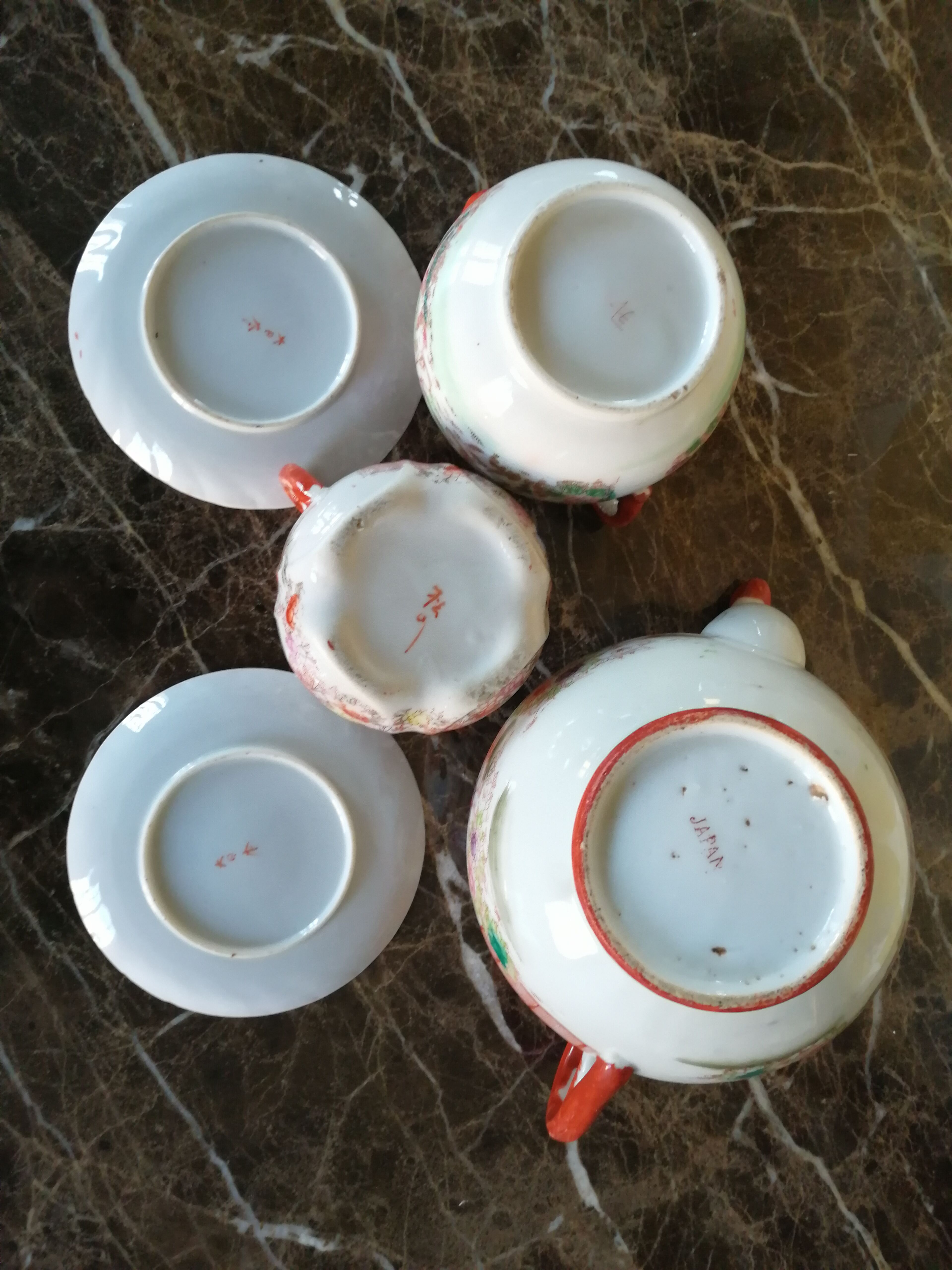 Japanese tea service