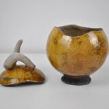 Ancient Japanese Raku ceramics