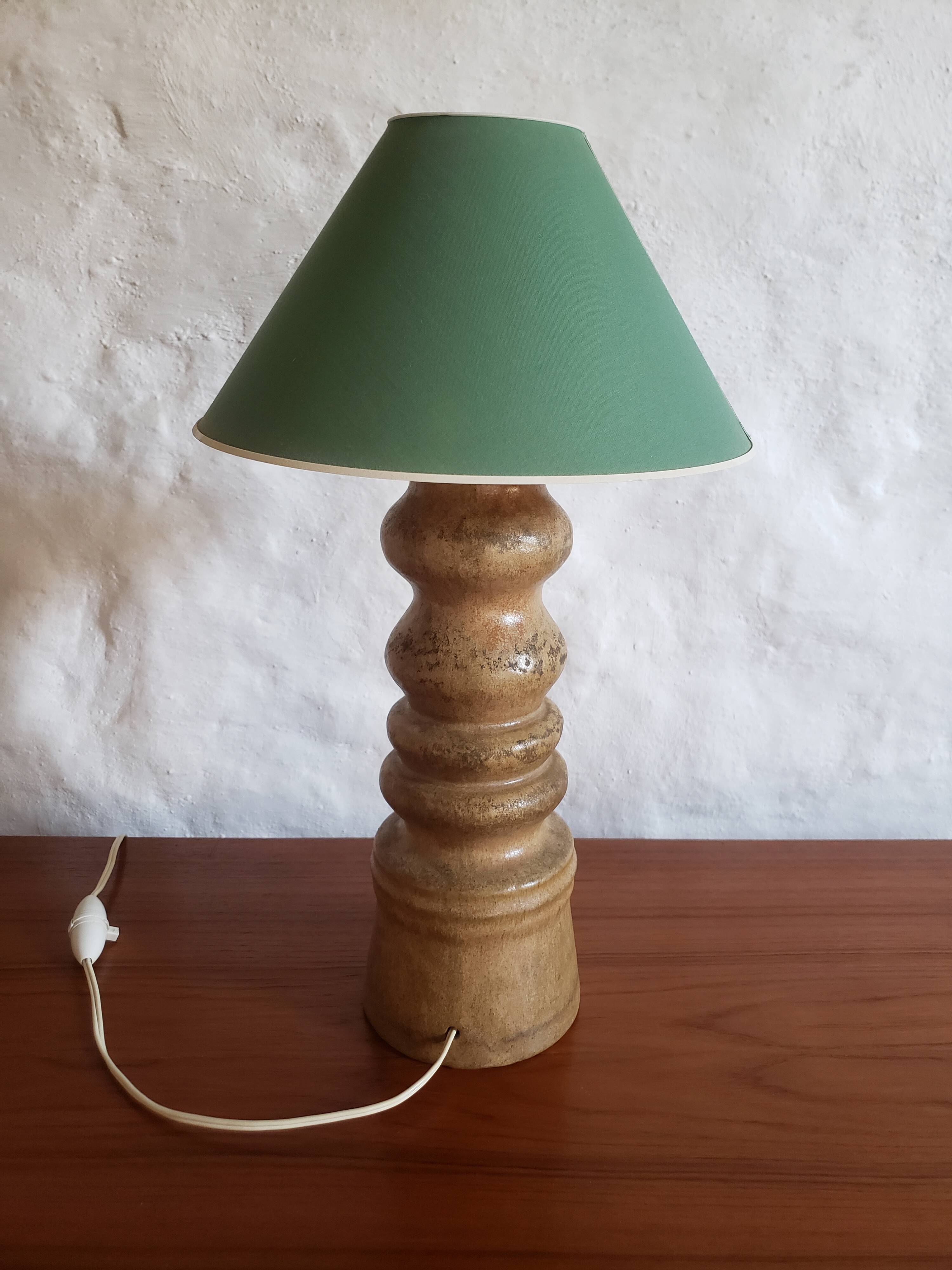 Vintage sandstone lamp