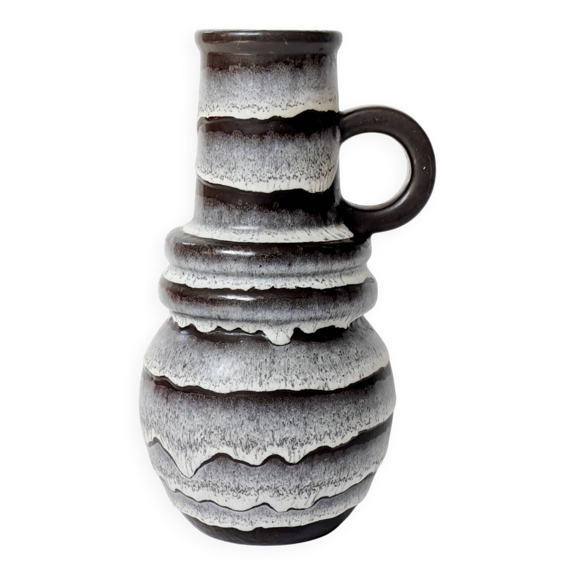 Scheurich pitcher vase, Vienna model, vintage ceramic from the 60s