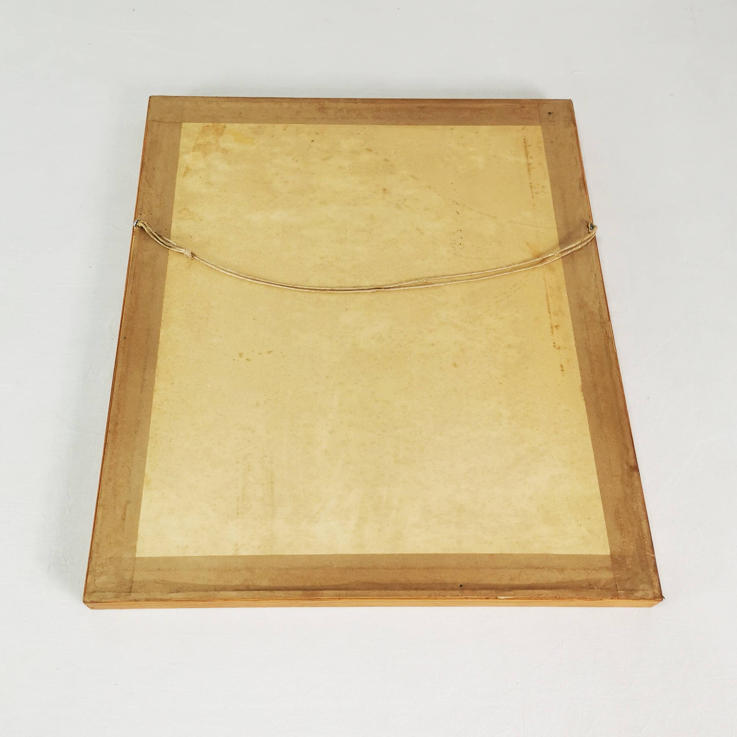 Horst Antes litografia “Portret głowy w kolorze”, Niemcy lata 70.