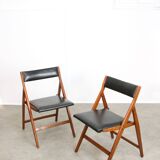 Vintage Eden Folding Chair by Gio Ponti, 60s