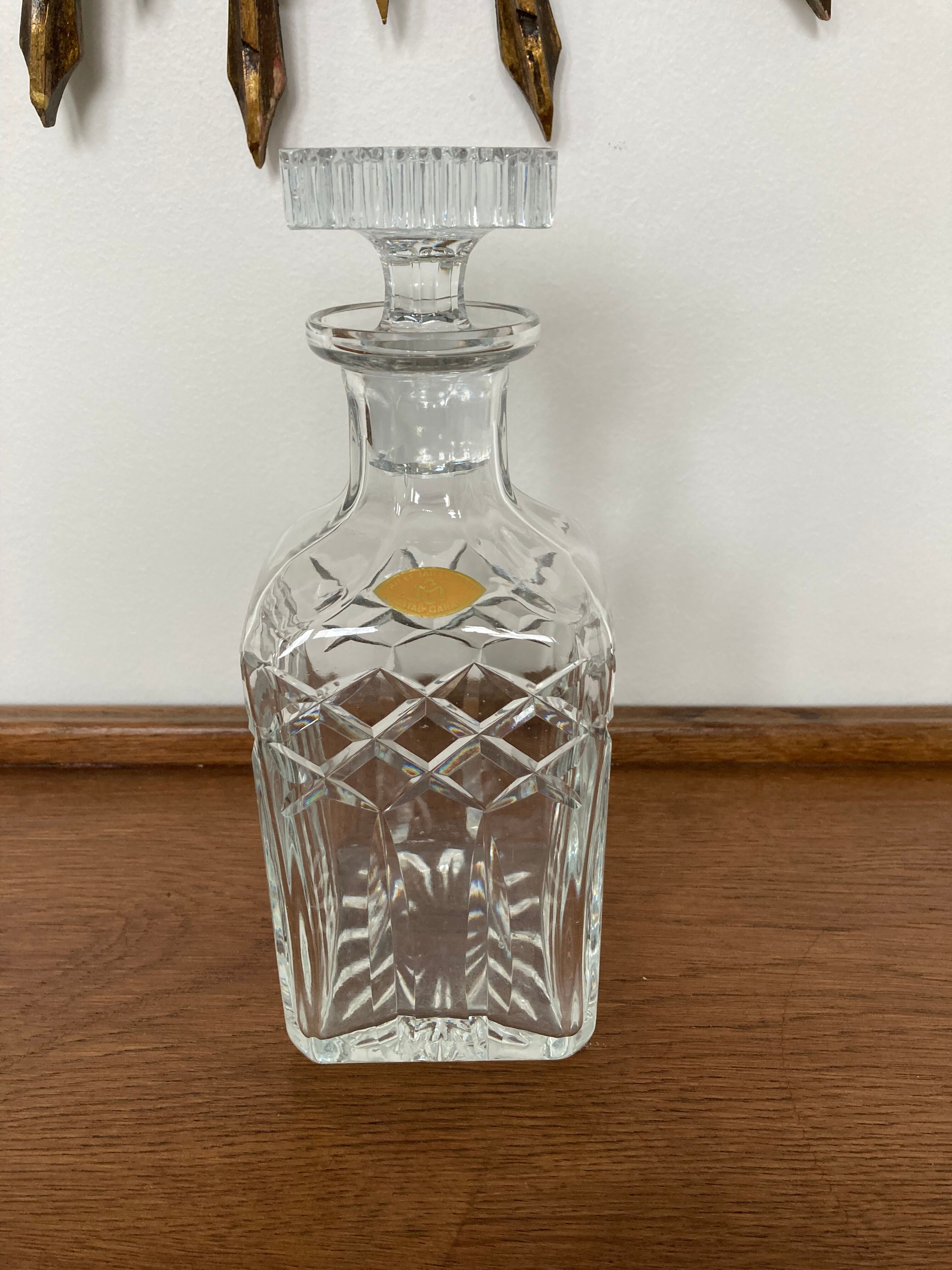 Crystal whisky decanter RESERVEE BHV