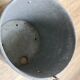 Old large zinc pot with lid / vintage Dimensions: 29x26