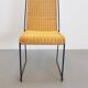 Mid-Century Modern Wicker Wire Chair by Raoul Guys, 1960s