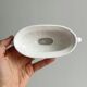 Vintage white porcelain cache-pot